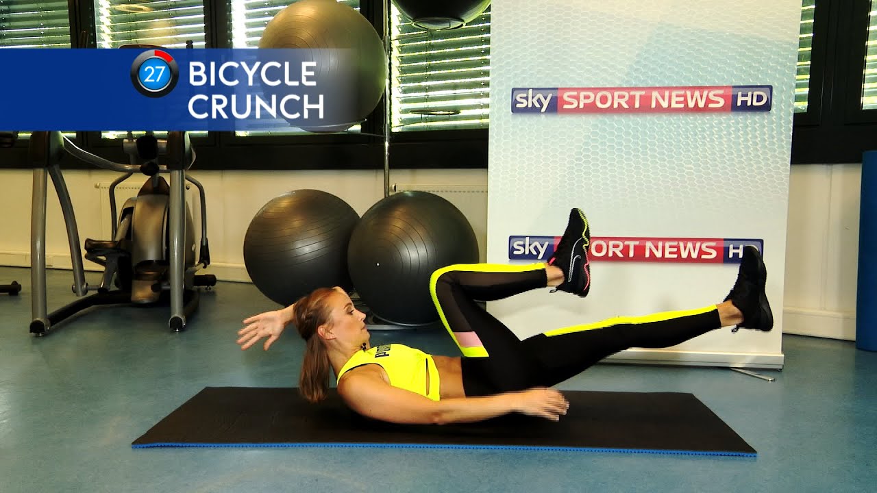 SkyGym 54: Untere Bauchmuskeln - 10 MIN Bauch Workout