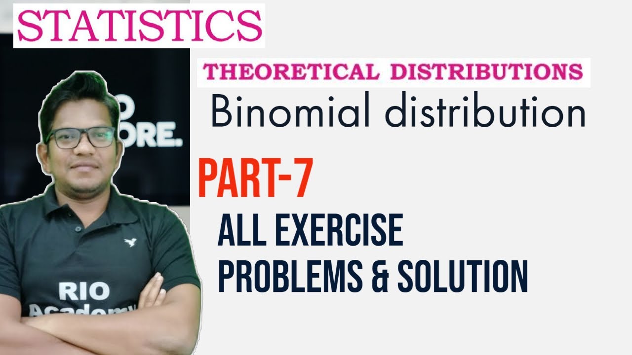 2nd PUC Statistics | Binomial distribution |  theoretical Distribution |