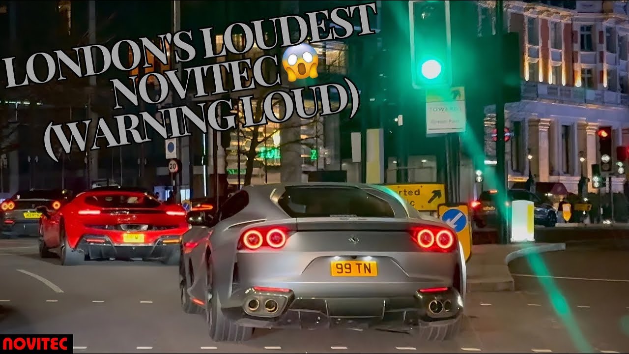 *LOUDEST* NOVITEC FERRARI 812 SUPERFAST DESTROYS LONDON! INSANE V12 SCREAMS & SOUNDS!