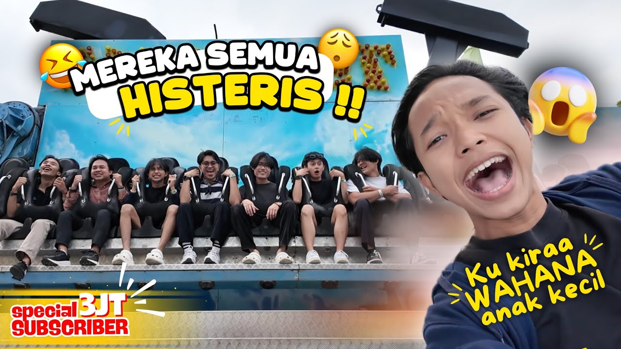 HAMPIR PINGSAN😭 COBAIN WAHANA JATIM PARK 2 ||  SPESIAL 3 JT SUBSCRIBER⁉️