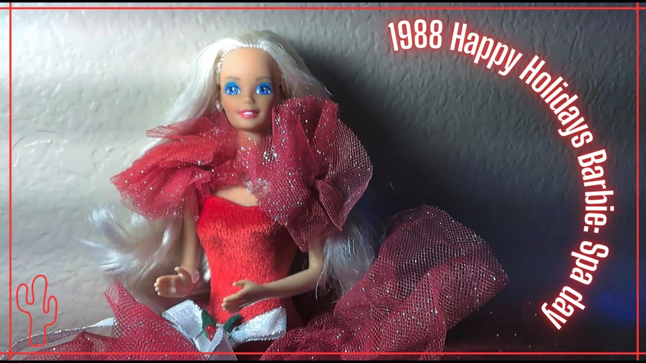 ✨️Happy Holidays 1988 Barbie ✨️gets a spa day
