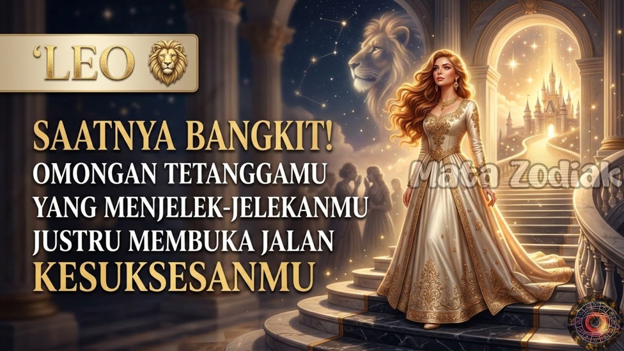 Leo♌ Saatnya Bangkit! Dari Omongan Tetanggamu Yang Menjelek-jelekanmu Hari Ini - Mata Zodiak