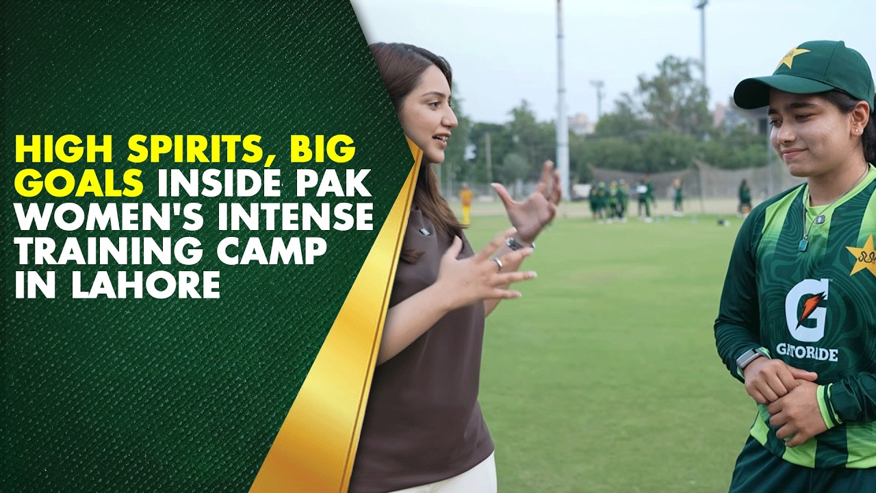 High Spirits, Big Goals 🏏 | Inside Pakistan Women's Intense Training Camp in Lahore | PCB | MA2K