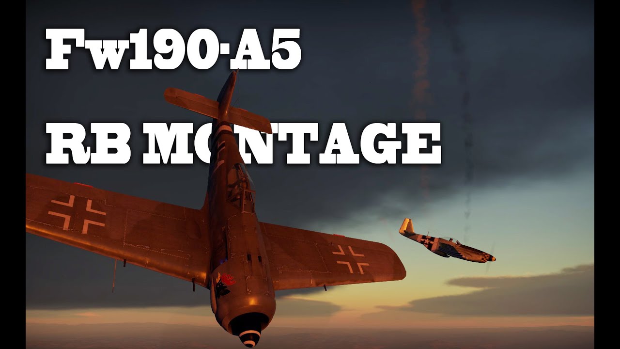 [War Thunder] Fw190-A5 RB Montage