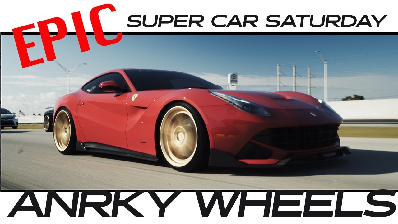 EPIC Supercar Content - Highway rollers - Lamborghini Broward - SuperCar Saturday - ANRKY Wheels