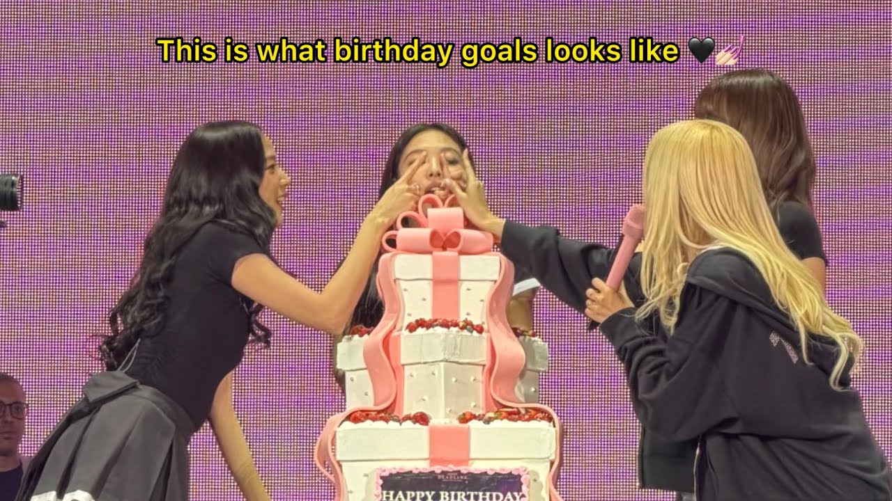 260116 Blackpink Jennie’s birthday at Tokyo Dome Legendary 🔥😍😭