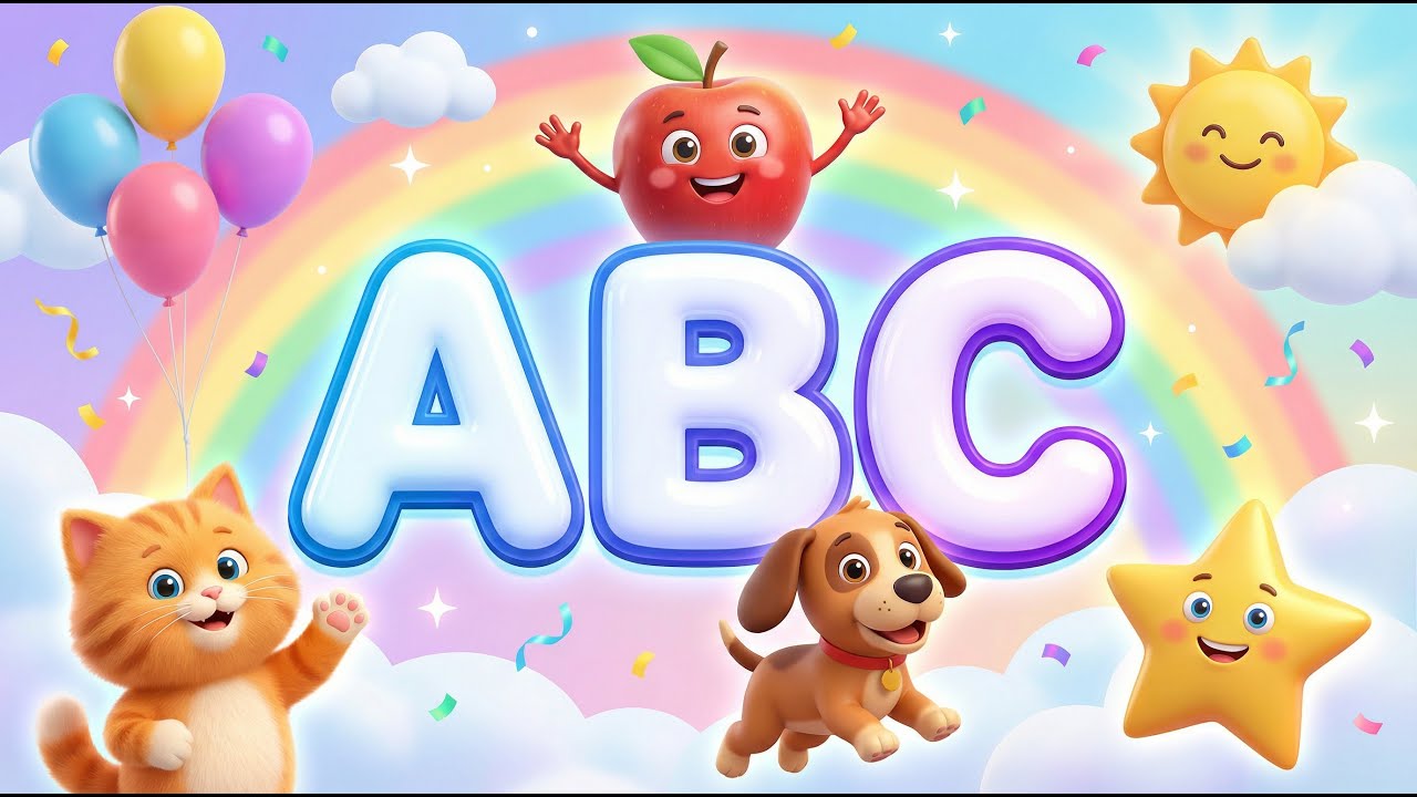 Learn ABCs for Kids | Fun 3D Alphabet Song A to Z | Educational Cartoon for Toddlers 