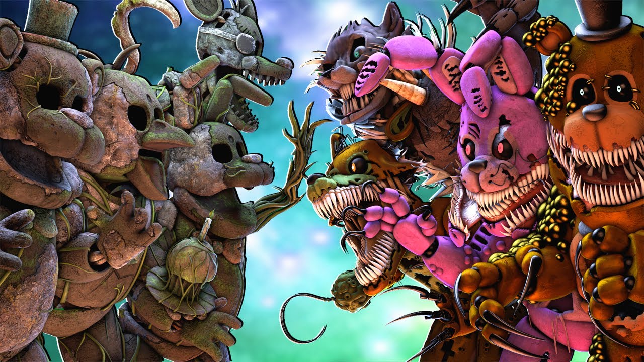 [SFM FNaF] Golem vs Twisted