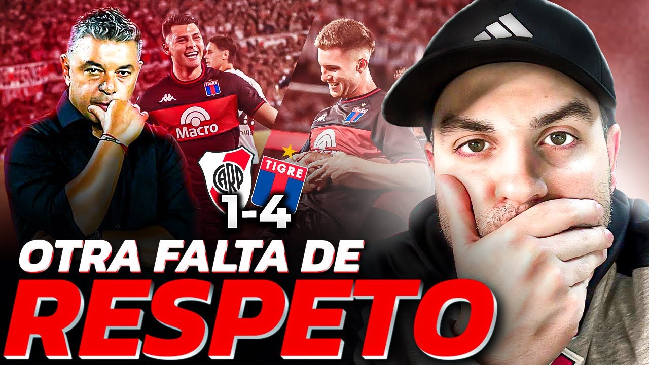 PAPELÓN EN EL MONUMENTAL: RIVER 1 - 4 TIGRE (APERTURA 2026)
