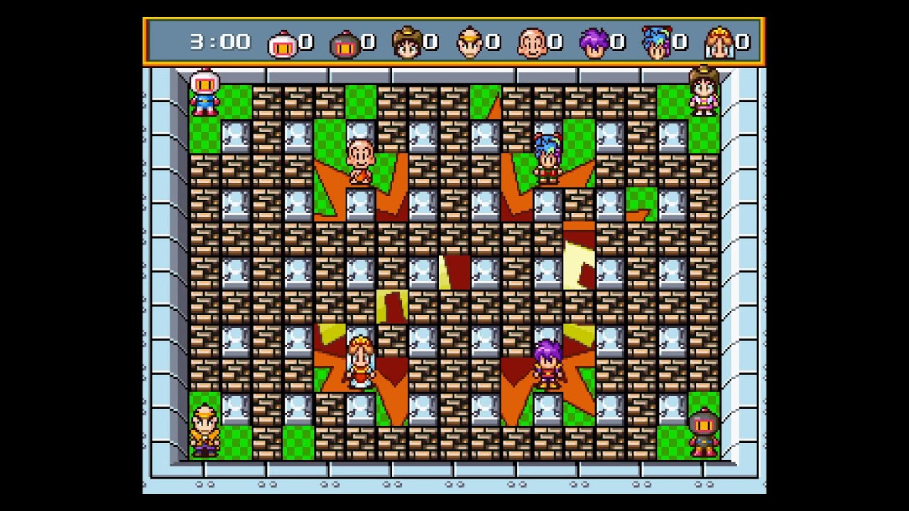 Saturn Bomberman: Battle Game (1 MAN - 8 Players)