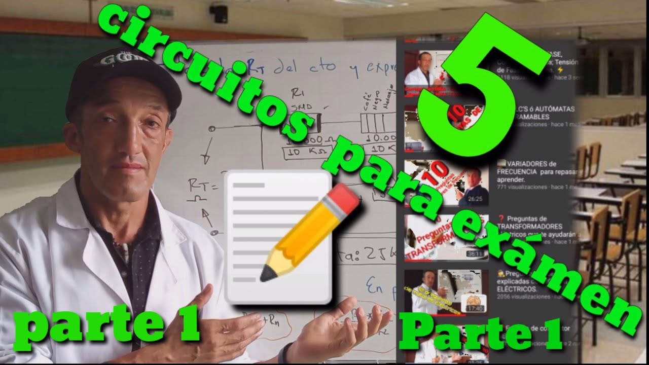 🔌CIRCUITO MIXTO.🔌.  para evaluaci&oacute;n. Parte 1            👉5 ejemplos