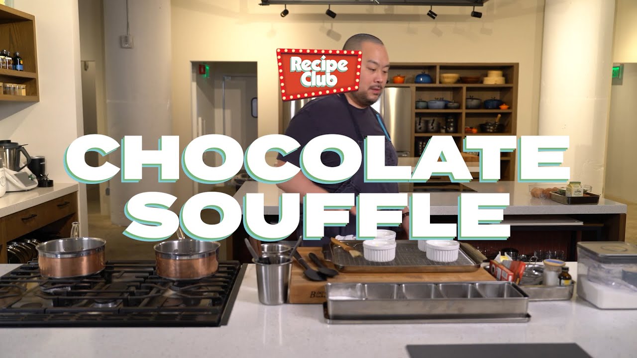 Dave makes Chocolate Soufflé | Recipe Club