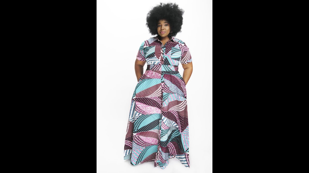 How To Make Maxi Shirt Dress/ A- line Shirt Dress ( Cutting and Stitching)