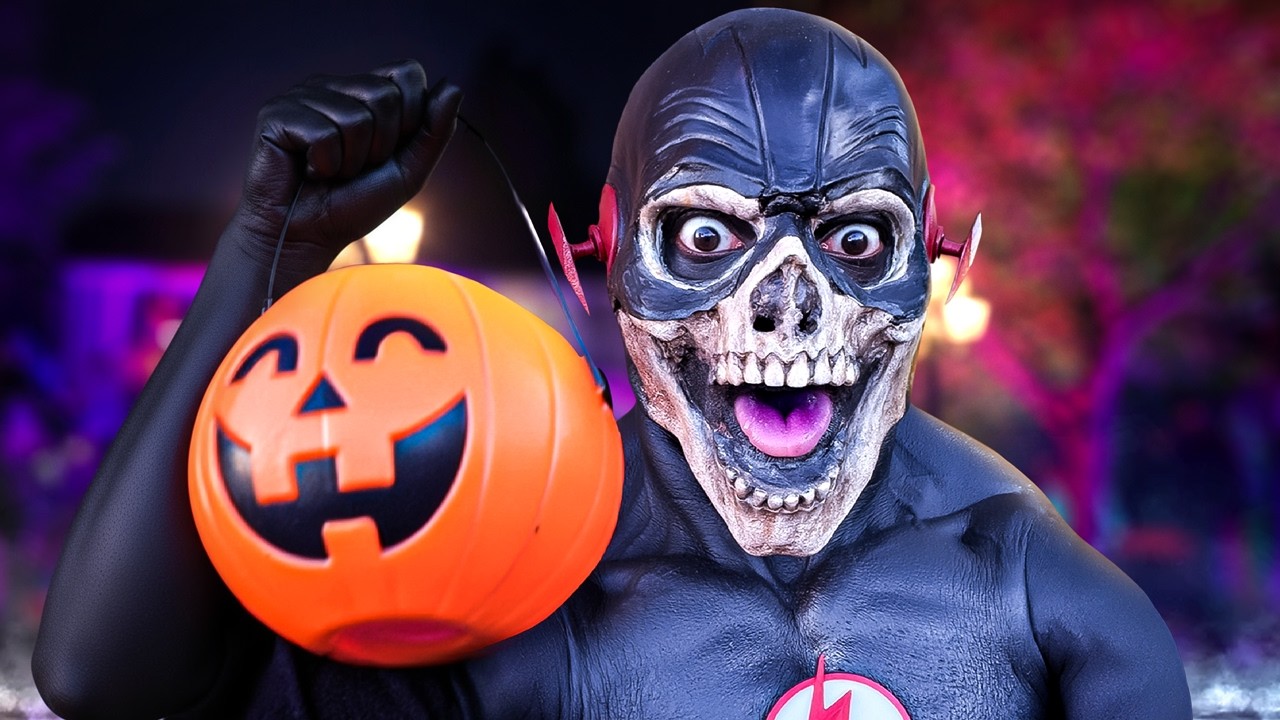 iShowSpeed, Jamal & Cuffem Go Trick Or Treating!