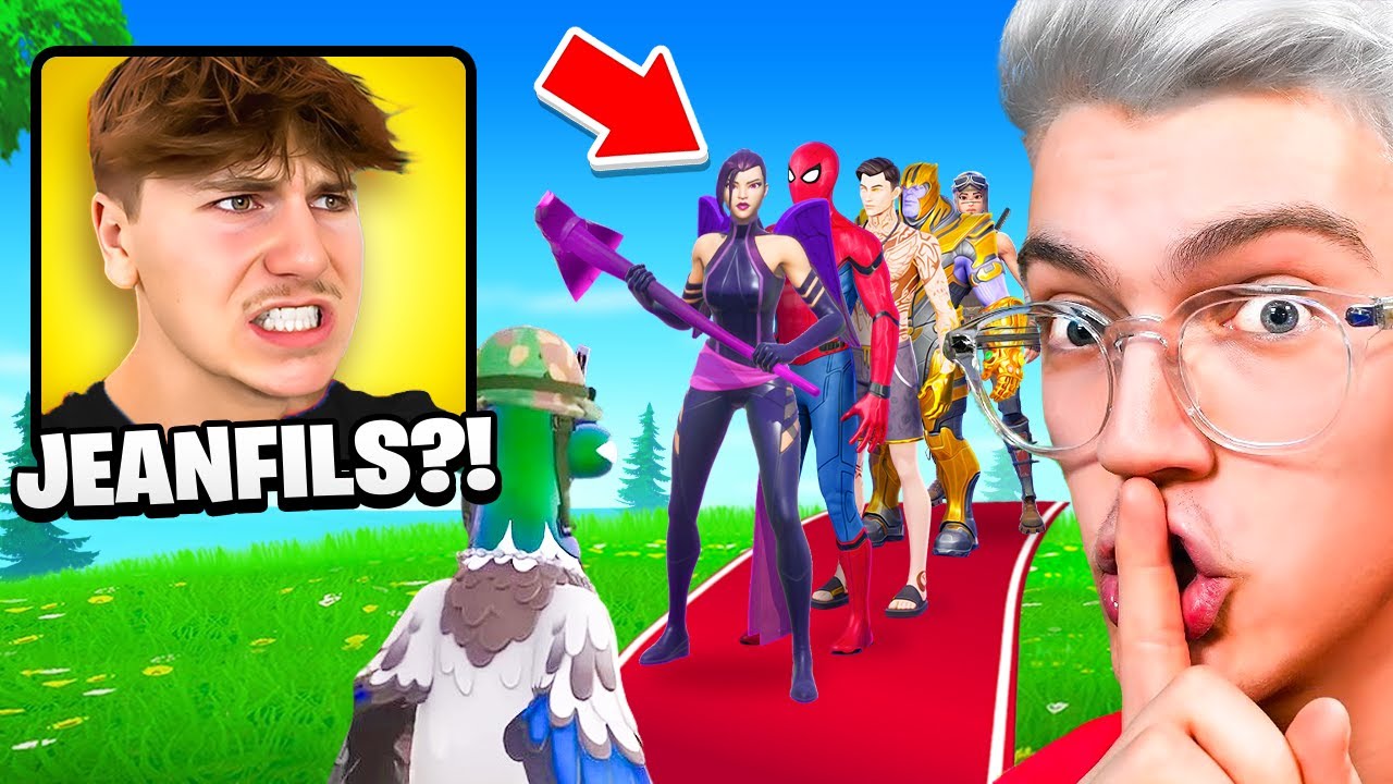 Je M'INFILTRE dans le D&Eacute;FIL&Eacute; de MODE de KEVKO sur FORTNITE