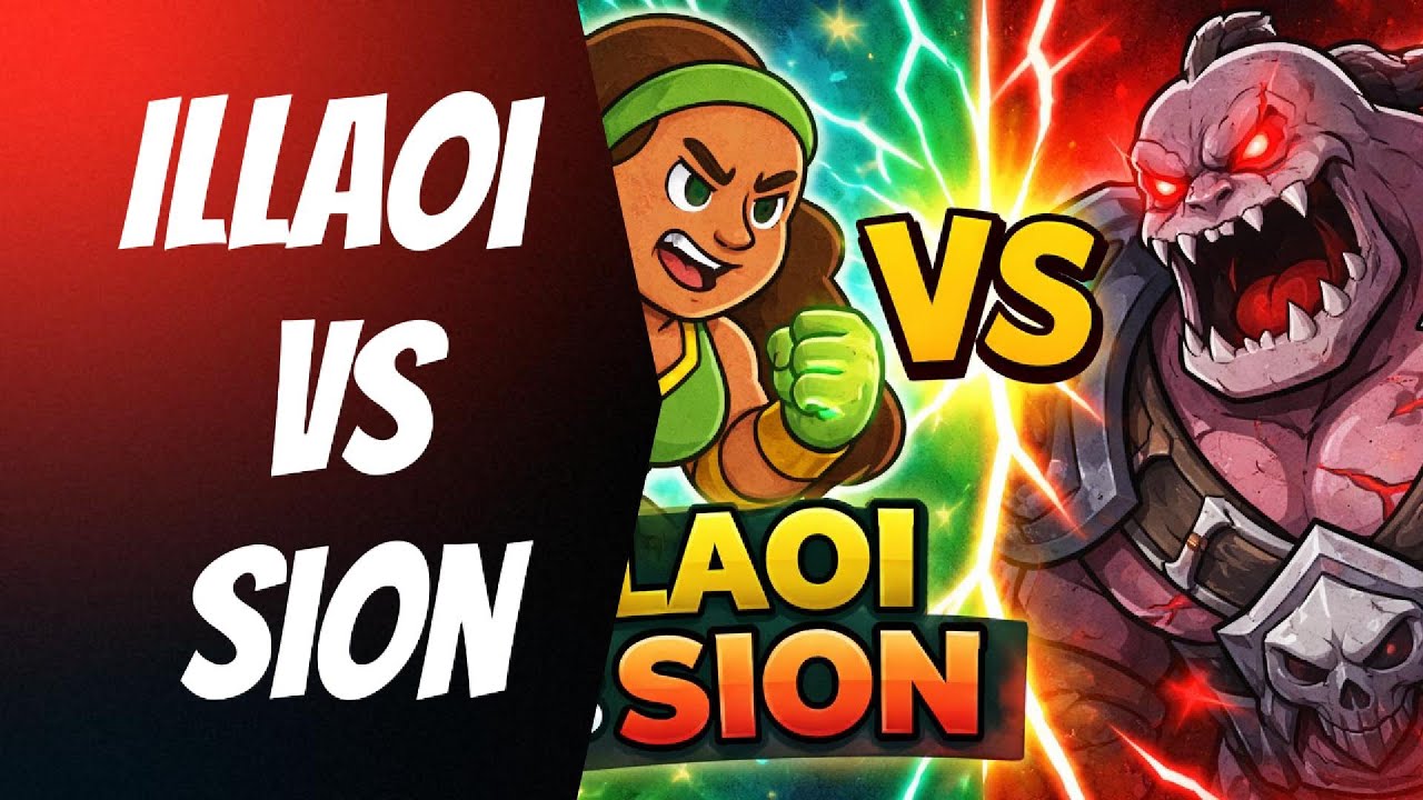 Volviendo a youtube   Illaoi vs Sion