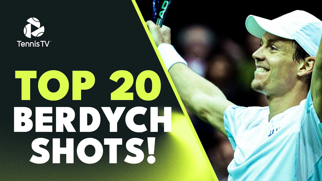 Tomas Berdych: Top 20 SPECTACULAR Shots!