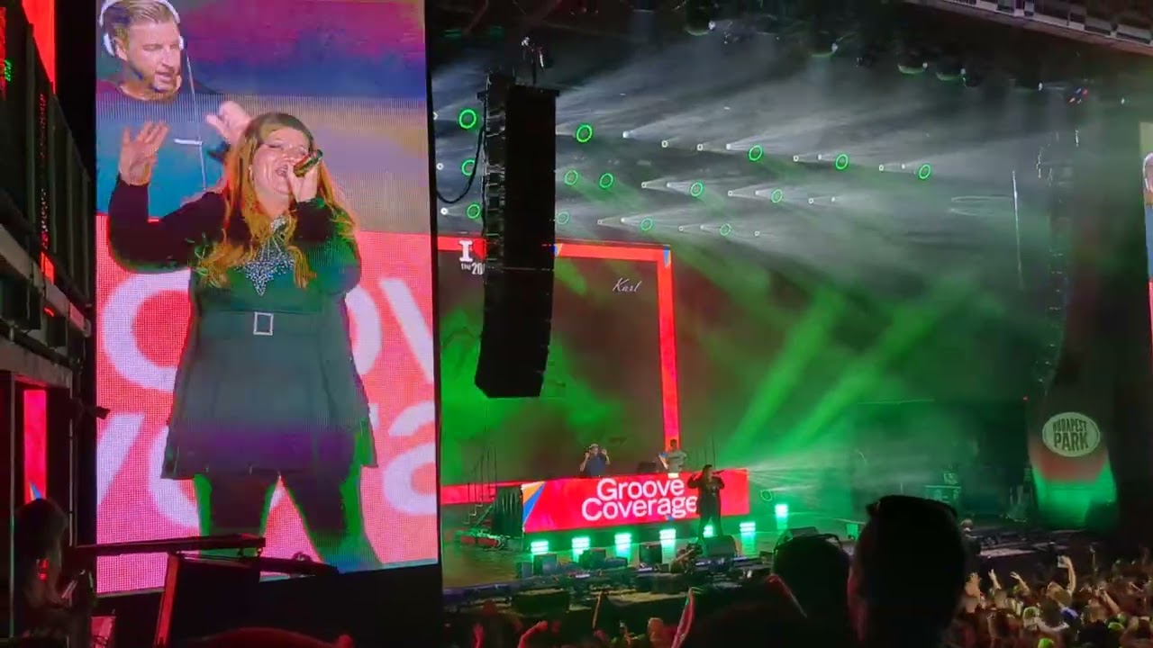 Budapest Park 5.juli 2025, I love 2000's. GROOVE COVERAGE