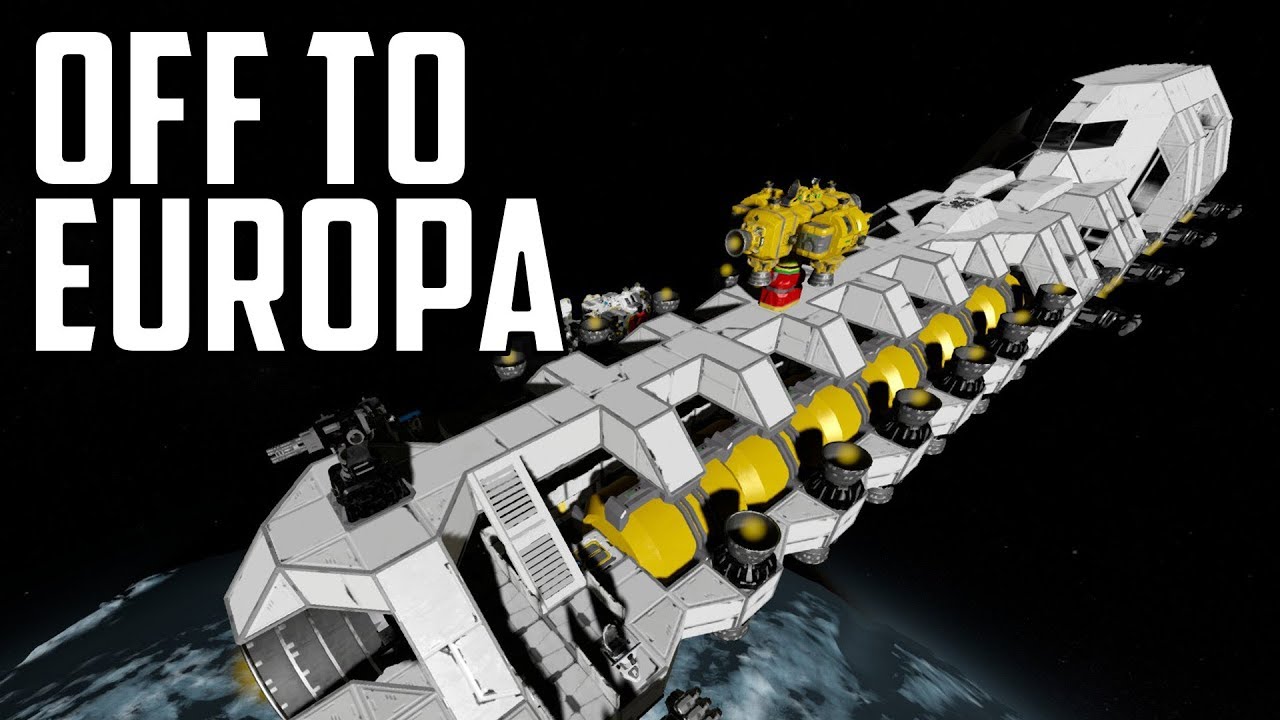 Space Engineers - S1E51 'Moving Off To Europa'
