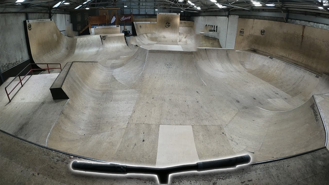 RIDING A £7,000,000 SKATE PARK IN SCOTLAND !!!!