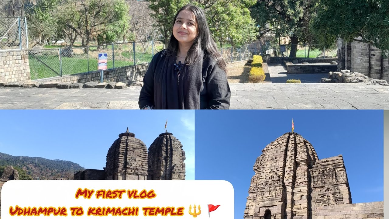 My first vlog 🤗❤️|| Udhampur to krimachi temple 🔱🚩