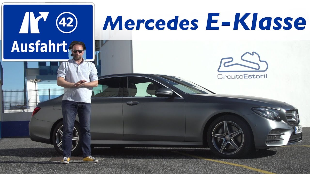 2016 Mercedes-Benz E 400 4MATIC (W213) - Fahrbericht der Probefahrt, Test, Review Ausfahrt.tv