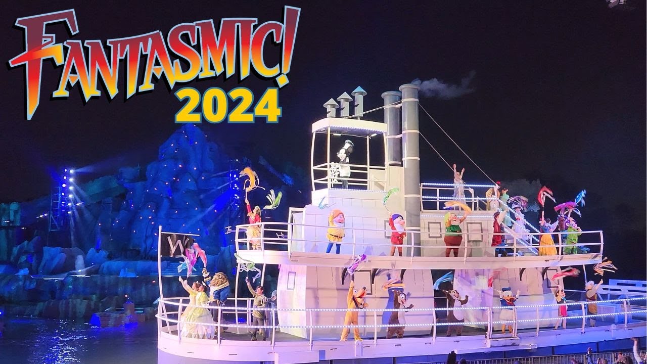 [4K] Fantasmic! FULL SHOW at Disney's Hollywood Studios Walt Disney World