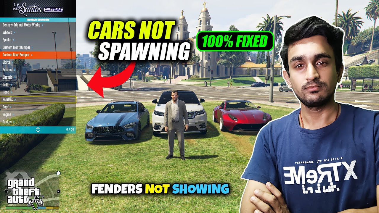 Fix Car Disappear Issue in GTA 5 | Menyoo Addon Vehicle MOD Not Spawning Problem Solved | GTA 5 Mods