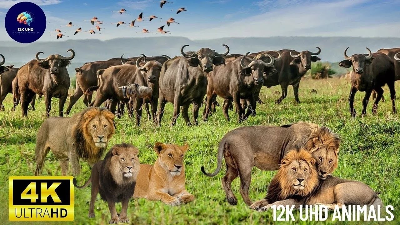 4K African Wildlife Jaw-Dropping Safari Scenes – Witness the Wild
