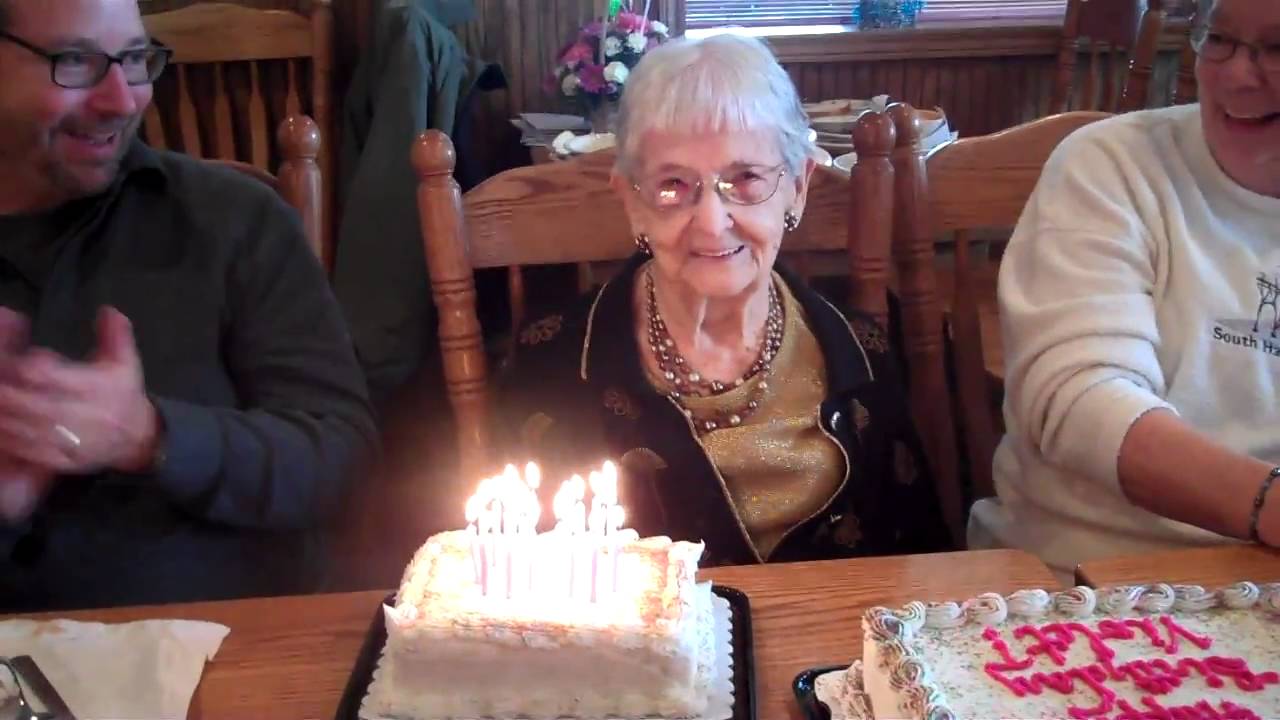 Happy 99th Birthday Violet.MP4