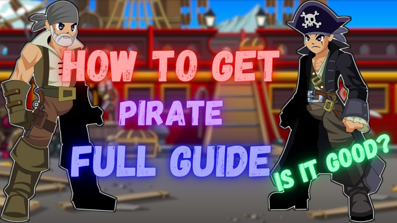 AQW Pirate Class Guide #109 (Alpha Pirate)