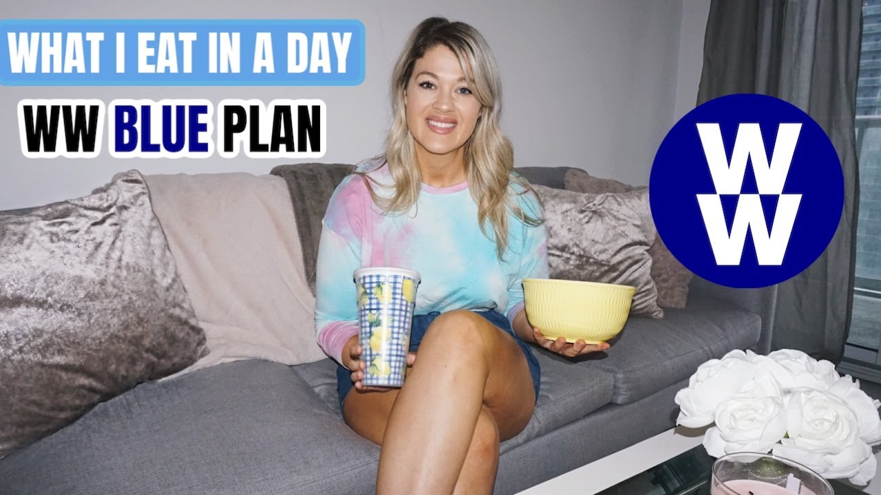 What I Eat in a Day on WW Blue Plan | Weight Watchers Meal Ideas