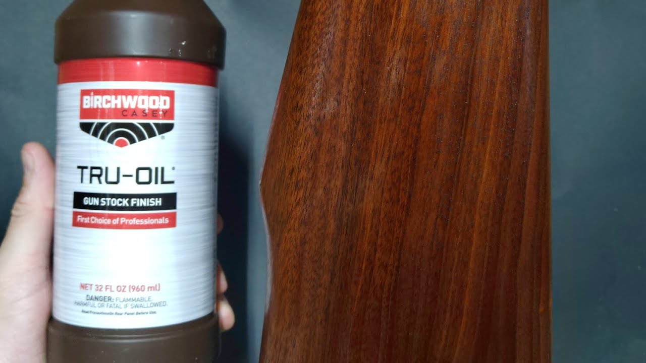 Как отполировать ложе с помощью TRU-OIL! Часть 1