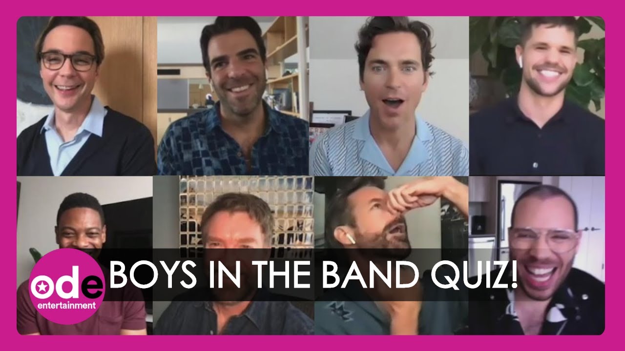The Boys In The Band Cast Play Party-Themed Quick-Fire