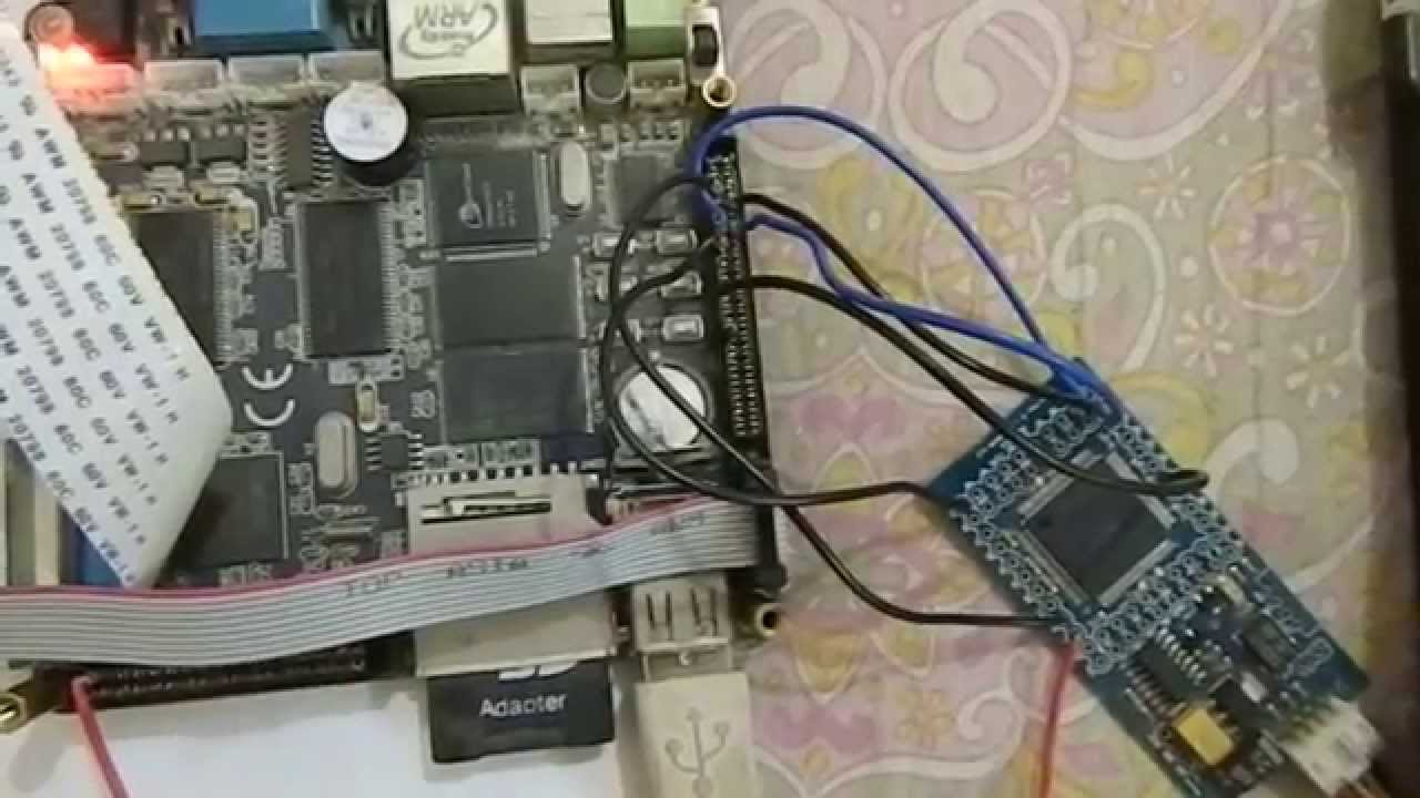 Interfacing Altera FPGA with MINI2440 ARM9 board
