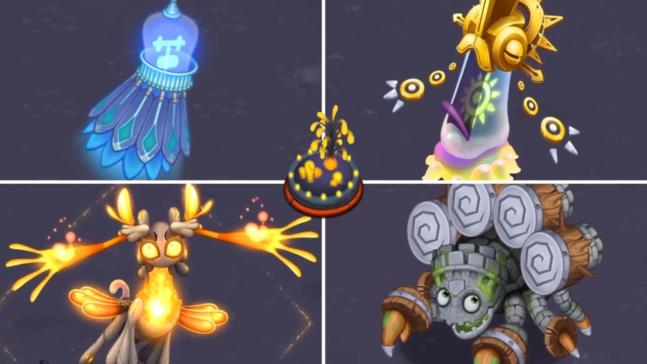 Light Island - All New Monsters Sounds & Animations (4.6.1) | My Singing Monsters