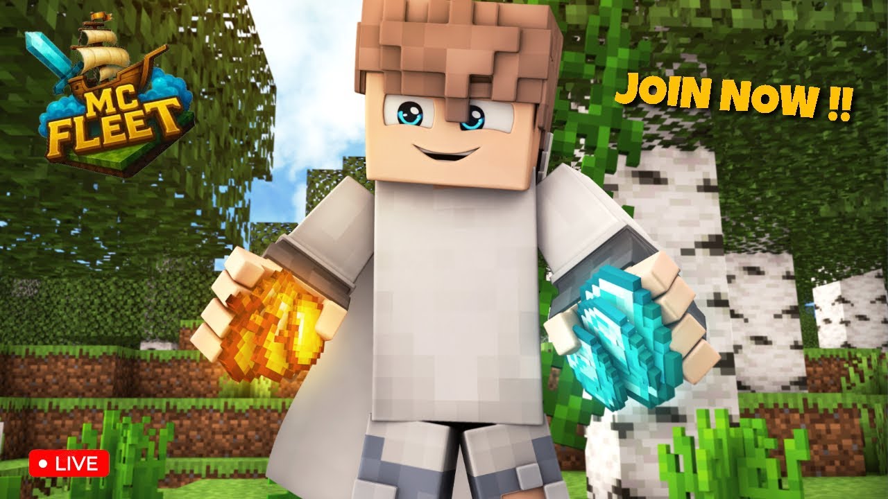 GRIND IN MC FLEET MINECRAFT LIVE 🔴 #minecraft #mcfleet