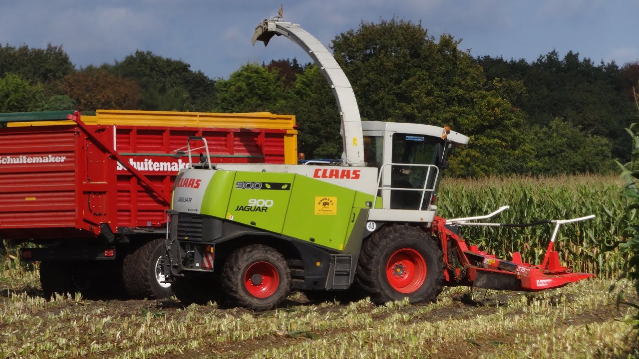 Claas Jaguar 900 Green Eyes - 10 rijer - Nikkels - Lieren - Nederland.