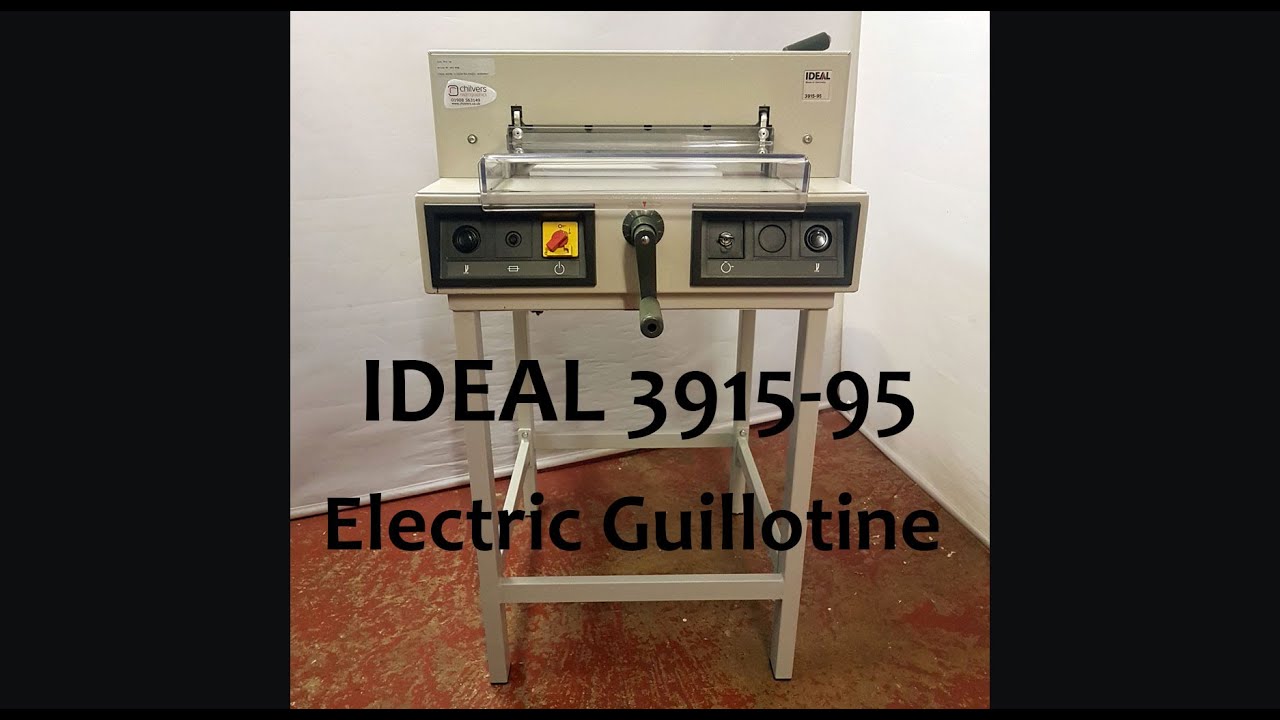 Ideal 3915-95 guillotine