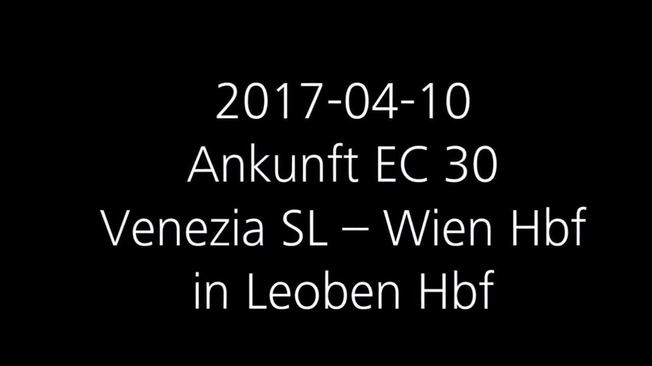 EC 30 und EN 233 in Leoben 2017-04-10
