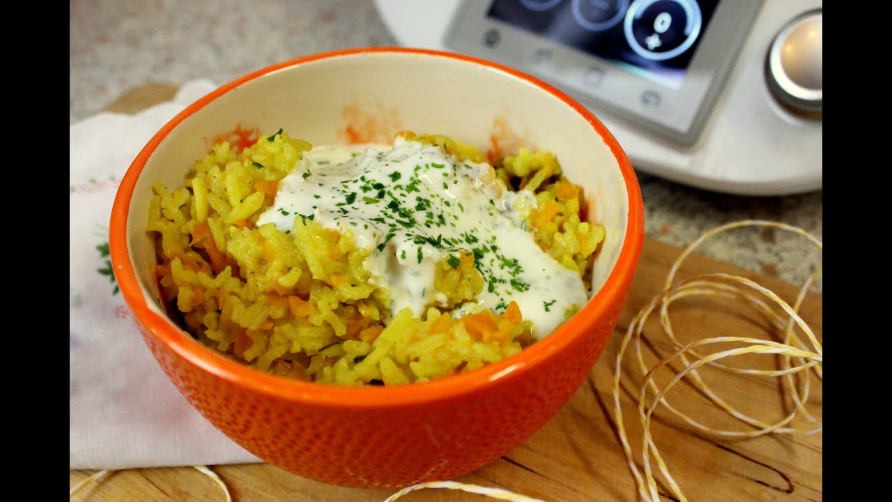 Persischer Karottenreis /aus dem Thermomix (modern abgewandelt & vegan)