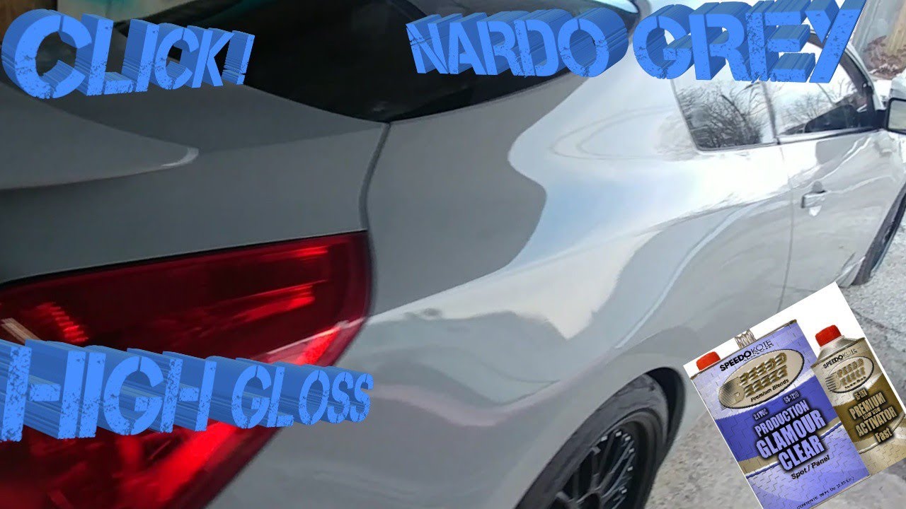 Nardo grey paint job