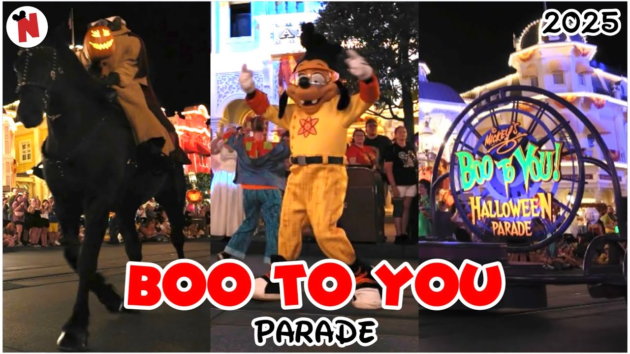 Boo To You Halloween Parade 2025 | Mickey's Not-So-Scary Halloween Party
