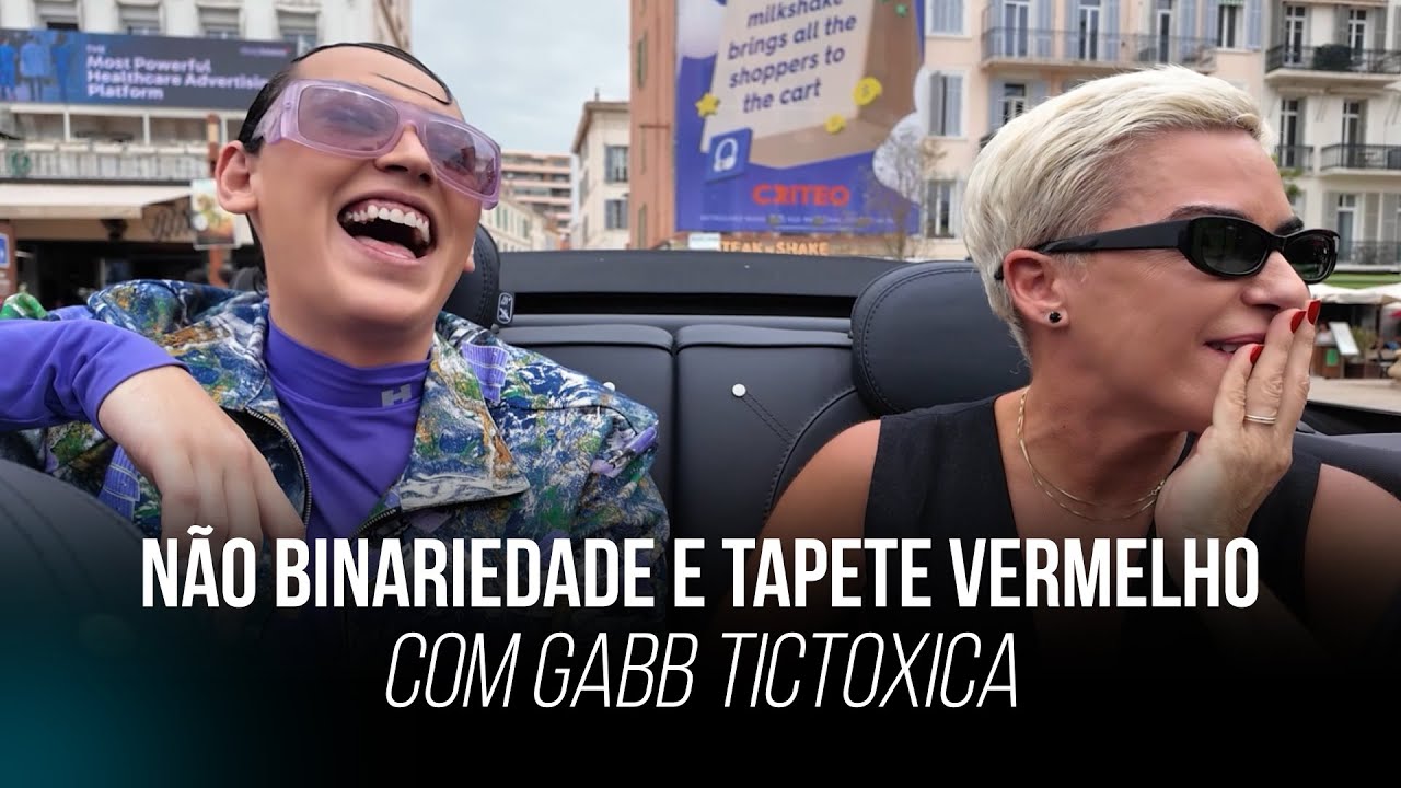 Entrevistei a GABB do “AMBULATÓRIO DA MODA” : falamos do Festival de Cannes ia Tapete Vermelho.
