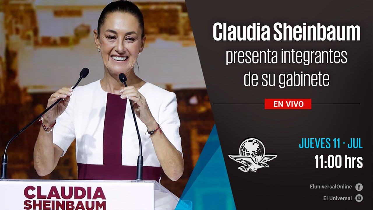 Claudia Sheinbaum presenta integrantes de su gabinete | En vivo