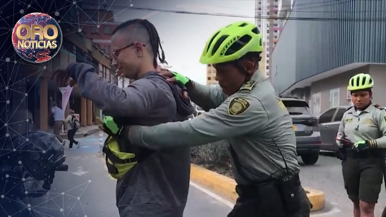 Policía realiza operativos en ciclorrutas de Bucaramanga | Oro Noticias