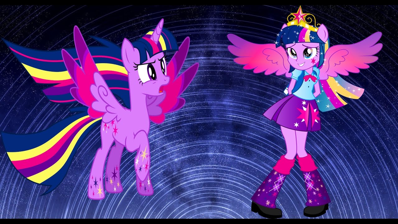 My Little Pony Equestria Girls Transform - Rainbow Power Forms Mane 6 - Coloring Book For Kids