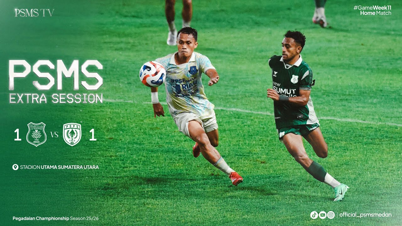 EXTRA SESSION | PSMS Medan 1-1 PSPS Pekanbaru|Sudah berjuang tapi belum rejeki