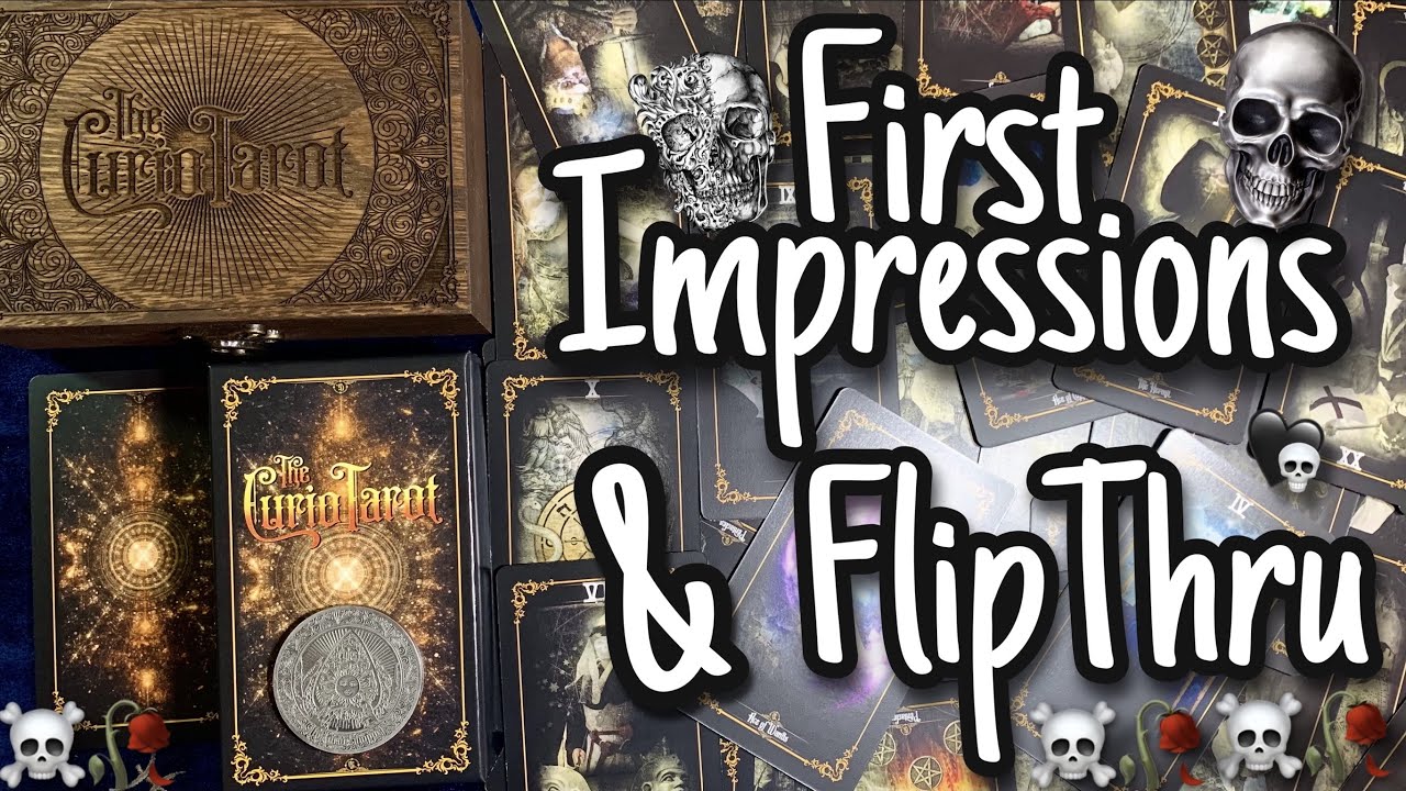 💀The Curio Tarot💀 | 1st Impressions & Deck FlipThru
