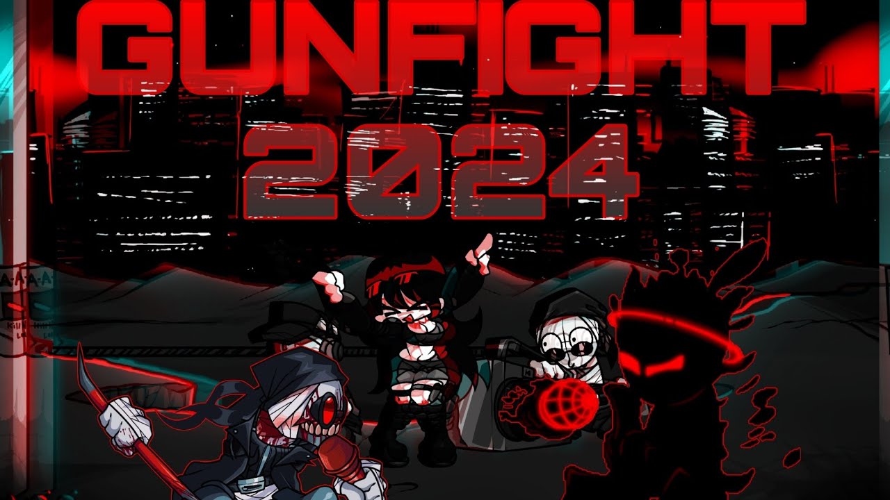 FNF - GUNFIGHT (2024 REMIX) Hank vs Auditor cover